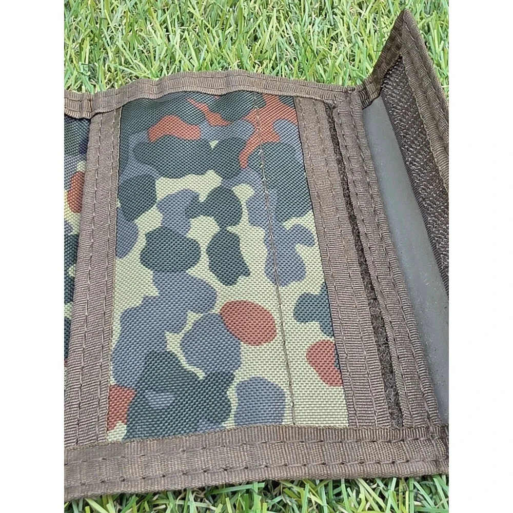 Vtg Mil-Tec Strum German Army Medical Unit Wallet Camaflauge NWOT